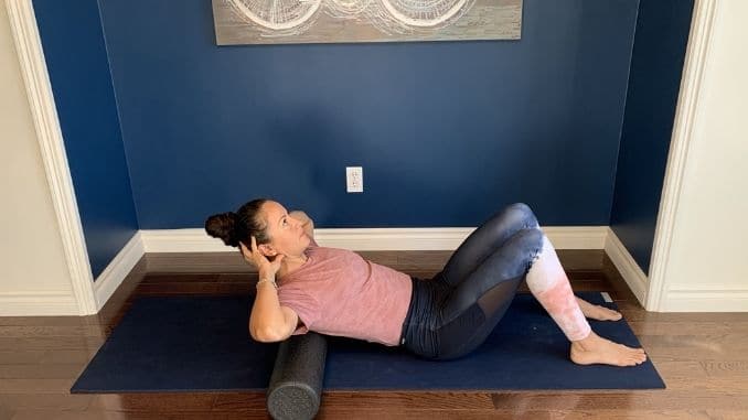 2a - Upper Back Arches on Foam Roller
