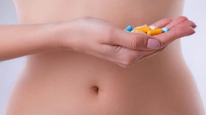 Pills with probiotics