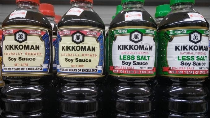 Kikkoman Less Salt soysauce