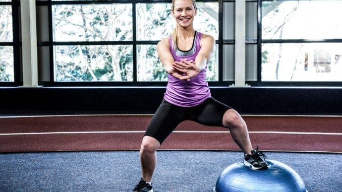 5 Lower Body Strengthening Exercises Using the Bosu Ball