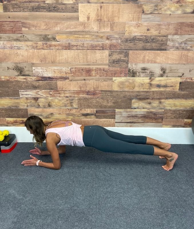 High to Low Plank 2- workout to reduce arm fat