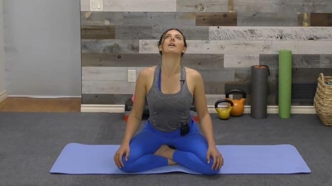 Seated Cat-Cow 1 Yoga Flow for Back Pain and Stiffness