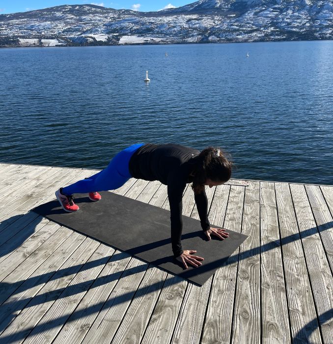Forward Fold to High-Low Plank 6