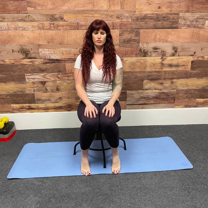 Breaths- Chair Yoga Poses for Back Stiffness