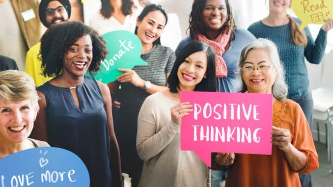 positive thinking mindset wellness