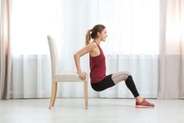 Complete This Lower Body Workout With a Chair