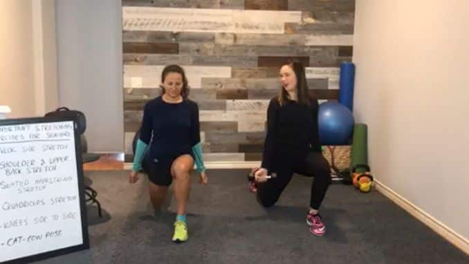 Split Squats with Bicep Curls 1 Workout for Beginners and Seniors