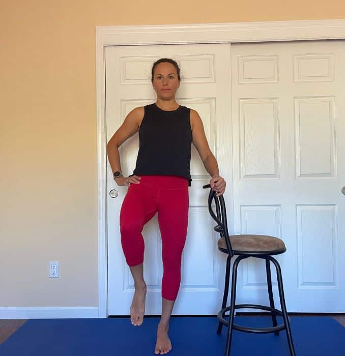 knee lifts - Exercises To Improve Balance And Stability