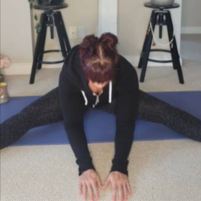 Seated Leg Stretch with Bend