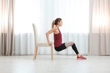 Complete This Lower Body Workout – With Help From a Chair