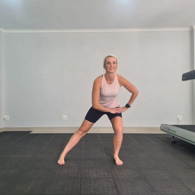 Lateral Lunge End