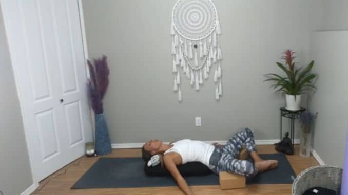 Recline Cobbler Pose - Restorative Yoga Poses