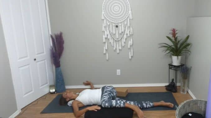 Spinal Twist - Restorative Yoga Poses