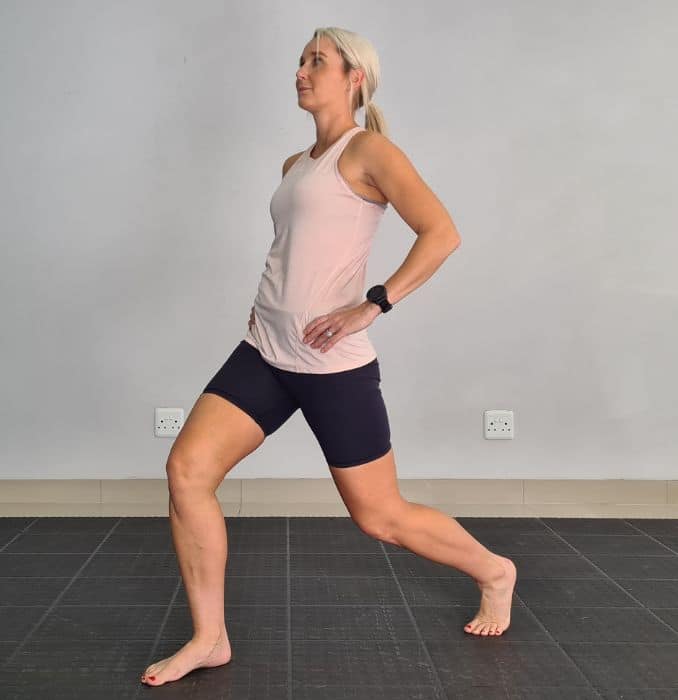 Standing Hip Flexors Stretch 2