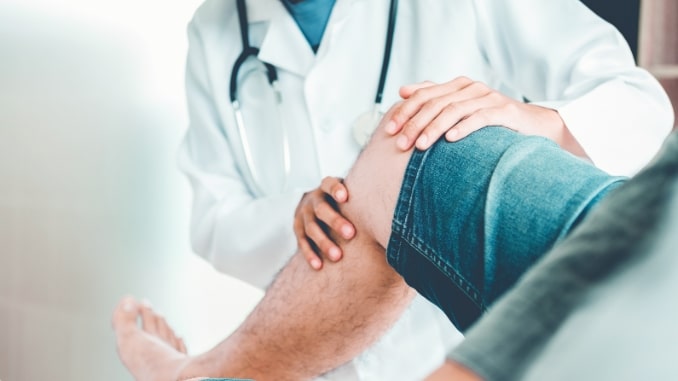 Seeking professional help for knee pain