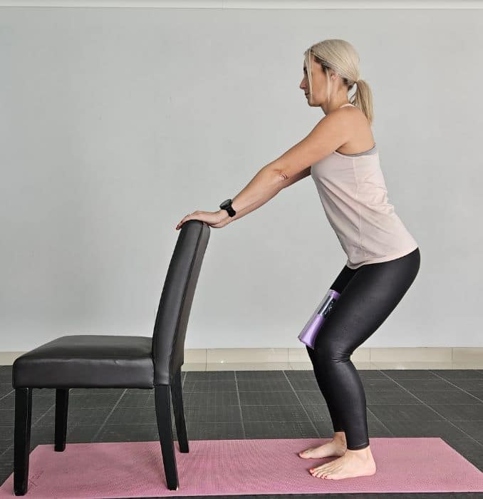 Supported Chair Pose