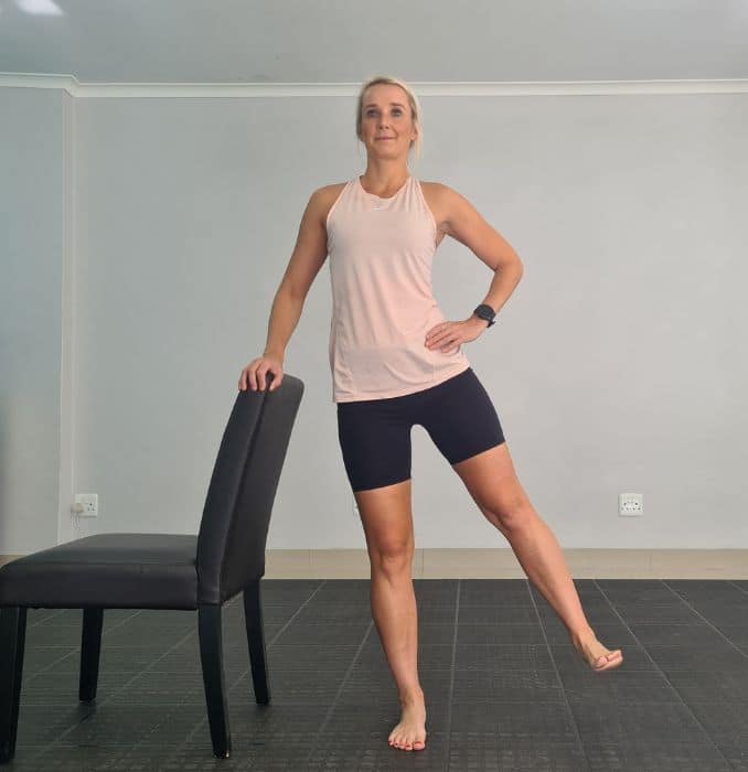 Lateral Leg Lifts with Chair 2