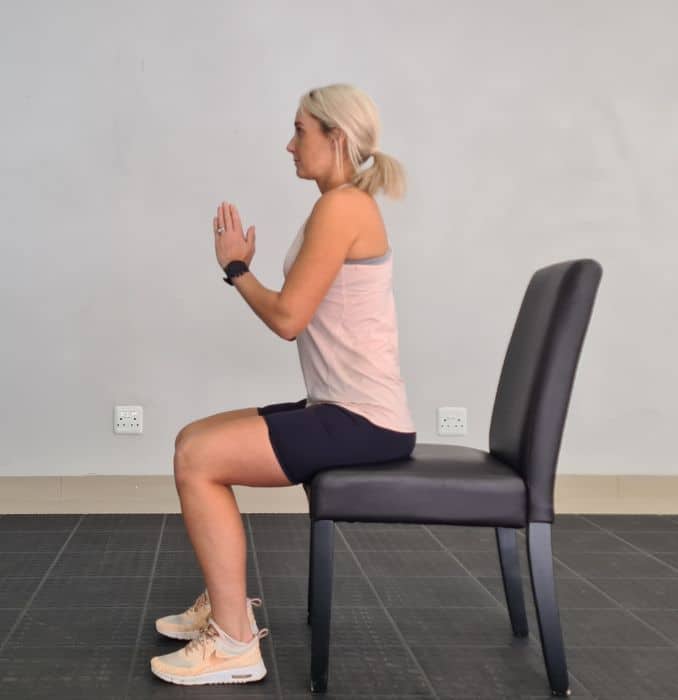 Low Squat with Chair 2