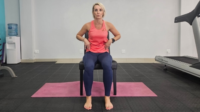 Seated Abdominal Contractions - Diastasis Recti Exercises